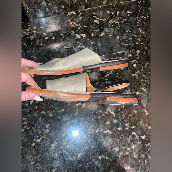 New! P. MONJO Avila Green Sandals 🤍 sz 39/ US 8-8.5 - Picture 7 of 10